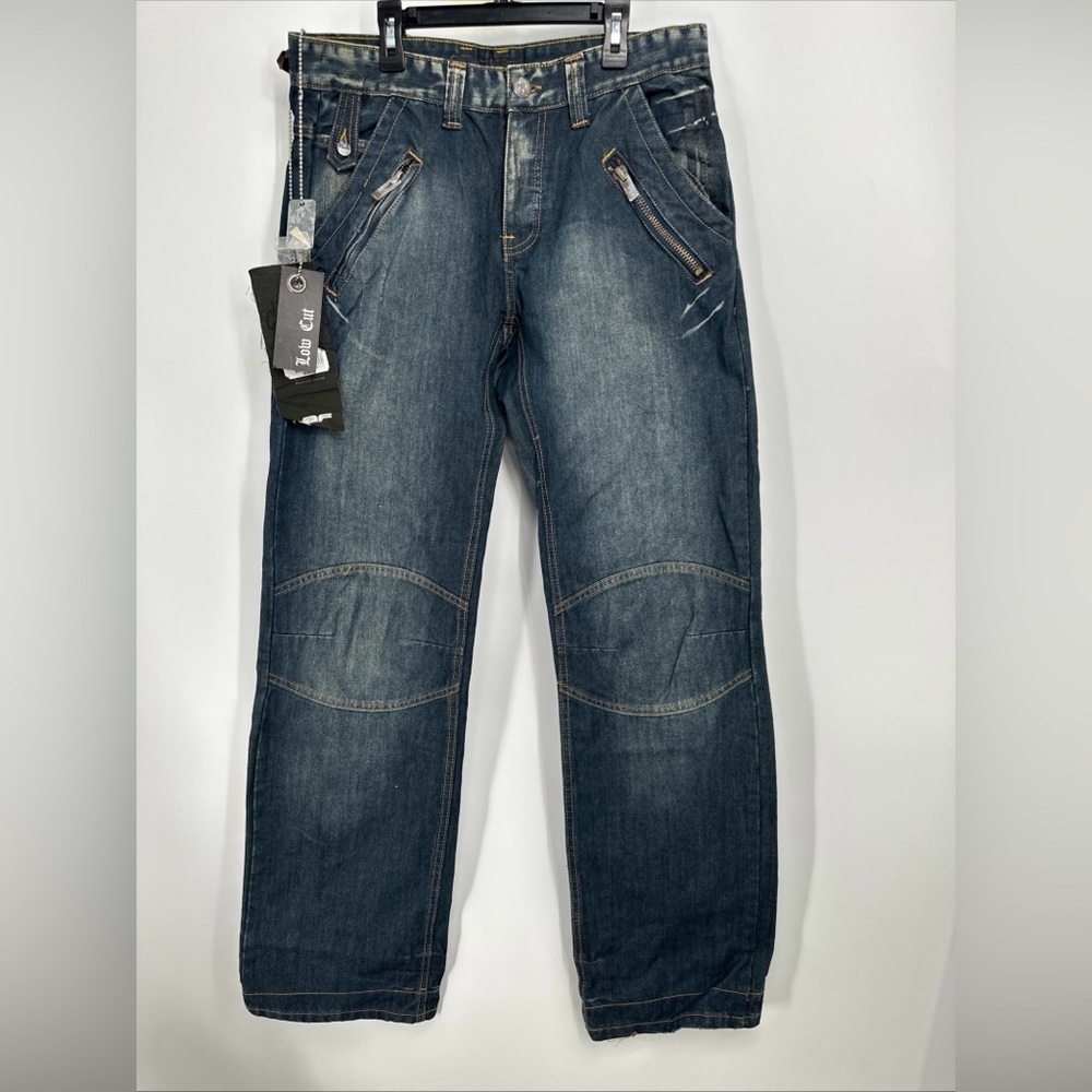 Y2K Vintage RG512 Denim Jeans 32x34” Low Cut New With Tags Deadstock 32 X 34